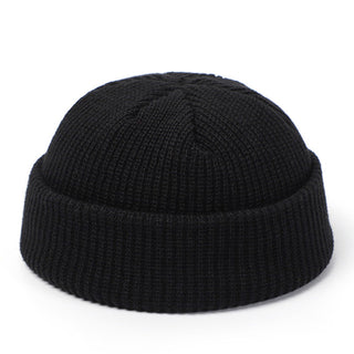 Knitted Hats Skullcap Men Beanie Hat Winter Retro